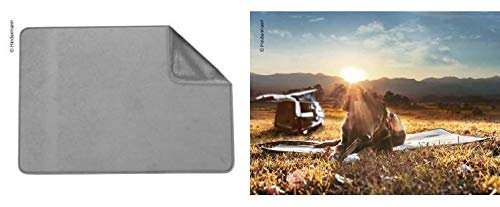 Hindermann Thermo-Unterlage für Haustiere 70x50cm, hellgrau, rutschhemmend (932999327)