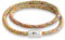 ⚓ Paris Montana ⚓ Das Original Sylt Segeltau Wickelarmband Unisex Geflochten Mit Gravur Handmade Hochwertiger Magnetverschluss Durchmesser 4mm (Summertime, 42)
