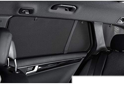 Satz Car Shades kompatibel mit Seat Arona (KJ) 2017- (6-teilig), Schwarz