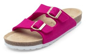 VITAFORM Pantoletten Unisex Weite H Wollfilz pink, 42