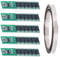 Youmile 5PCS 1S 15A 3.7V 6MOS Lithium Battery Protection Board 18650 Charger Module BMS PCB Protection Board for Li-ion Lithium Battery Cell with Nickel Strip