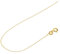 Acalee Halskette 333 Gold / 8 Karat Anker-Kette 0,8 mm eleganter Halsschmuck aus Echtgold für Damen, wunderschöne Geschenkidee, 10-1008-45 45 cm