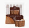 Caramont,7 Oz 400 Gobelets en Carton avec Agitateurs en Bois,Écologique et Jetables,Résistant à la Chaleur,pour la Boisson Froide et Chaude en Carton de Qualité,Ideal pour Café,Thé,Anniversaire,etc.