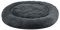 Juskys Haustierbett Monty 3XL 120 cm rund Donut flauschig, rutschfest & waschbar - Hunde & Katzen Dunkelgrau Hundebett Katzenbett Hundesofa Hundecouch
