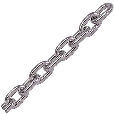 Edelstahlkette, kurzgliedrig 6mm - Meterware
