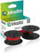Inkadoo Farbband für Canon 4202A002 / EP-102 CP 120, D/PD/1200 Series, Nylonband, Schwarz-Rot, 13mm x 6mm Tintenband, Schreibmaschinenband, Farbband Schreibmaschine