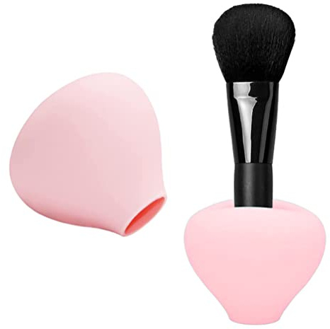 Fencelly Wiederverwendbare Make-up-Pinselabdeckungen, Silikon-Make-up-Pinselhalter, staubdicht, Schutzkappen für Reisen und Zuhause