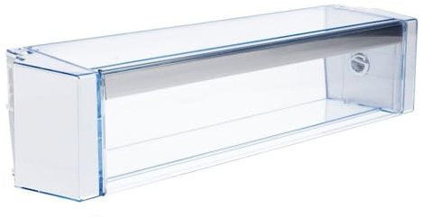 easyPART Kompatibel/Ersatz für BOSCH 11001899 Abstellfach Butterfach 435x100mm für Kühlschranktüre KühlGefrierKombination