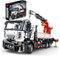 Reobrix 22011 Technic Truck Ferngesteuert Bauset, High-Tech multifunktional LKW-Modell, 2328 pcs großes Schwerlast-Abschleppwagen Klemmbausteine, Motorisierter Bausteine für Erwachsene und Kinder