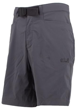 Jack Wolfskin Activate Light Hiking Shorts Kurze Hose Herren grau 1505931-6116 50