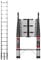 4.4M Telescopic Ladder with Hook Stainless Steel Heavy Duty Extendable Foldable Multi Purpose Ladder EN131 Safety Approved