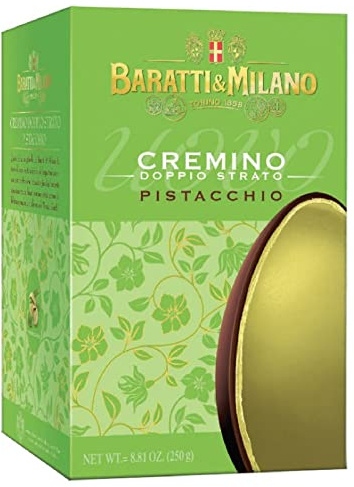 Scegli il Tuo Uova di Cioccolato Baratti & Milano Uovo di Pasqua (Cremino Cremino Pistacchio - 250g)