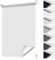 smartdemo Verdunklungsrollo ohne Bohren & mit Bohren, Klemmrollo Fensterrollo Weiß 80x150cm(BxH), Thermorollo Sichtschutz und Sonnenchutz, Klemmrollo rollos für Fenster & Tür