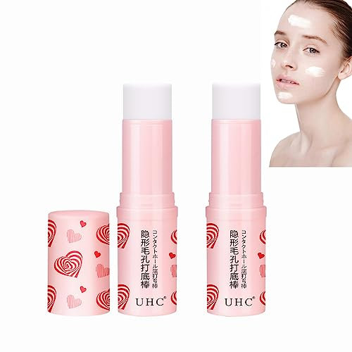 Magical Pore Eraser Waterproof Face Primer Stick Leichter unsichtbarer Poren-Primerstift mit mattem Finish wasserfester Grundierungsstift für das Gesicht - Pore Eraser Prime, (2PCS)