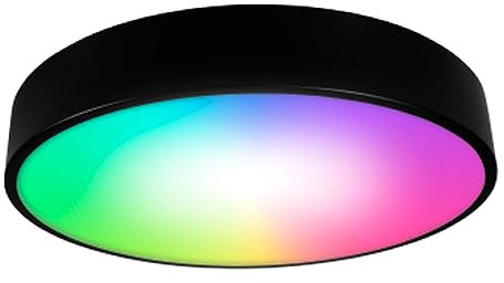 H4L Wifi LED-Deckenleuchte 1452998 35W, 4.450lm, Ø40cm, CCT+RGB, Schwarz