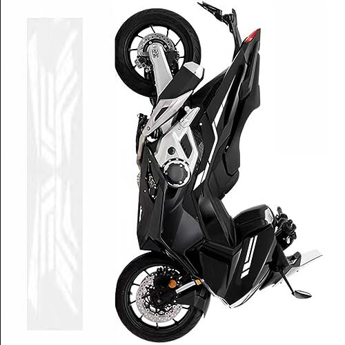 FLYIFE Moto per H&Onda NSS750 2021 2022 Adesivo Decalcomania Logo Adesivo Decorativo Accessori (Color : White)