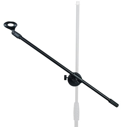 keepdrum MSA067 zusätzlicher Mikrofon-Arm zum Anschrauben an Stative von Mikrofon/Tablet/Handy-Halterungen