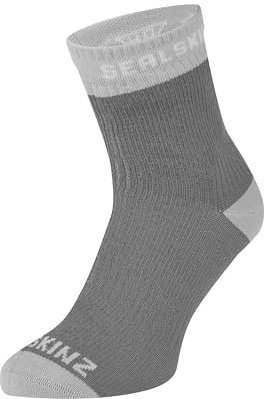 SEALSKINZ | Wretham | Unisex Waterproof Warm Weather Ankle Length Bamboo Lined Sock | Seamless, Thin & Comfortable | Added Ankle Support