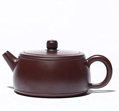 IUBGFTO Teekanne Lila Ton Filter Teekanne Rohes Erz Schönheit Handgemachte Wasserkocher Chinesischen Tee-Set Geschenke 210 ml hohe ehrgeiz
