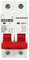 IONQXIDLD Disjoncteur Solaire FXBZ-63 2P DC 1000V, 6A 10A 20A 25A 32A 40A 50A 63A DC1000v, Interrupteur de Batterie sur Rail photovoltaïque(16A)