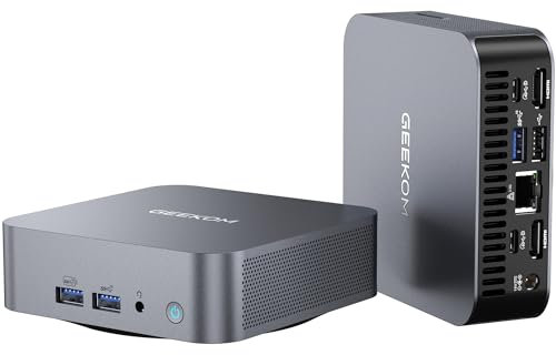 GEEKOM GT13 Pro Mini PC, 13. Generation i9-13900H (14 Kerne, 20 Threads, bis zu 5,4 GHz) 32 GB DDR4 2TB M.2 PCIe SSD Mini Computer, Mini Desktop PC Windows 11 Pro, Wi-Fi 6E | 8K UHD | USB4*2