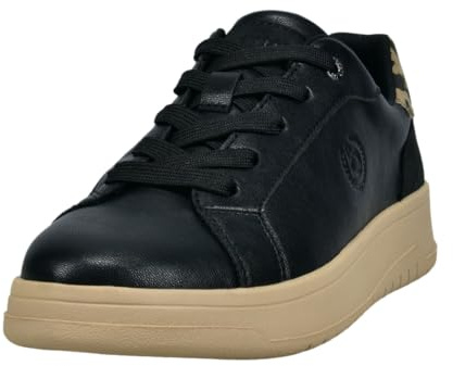 bugatti-Damen-435-AQG13-Sneaker,schwarz,38