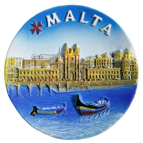 Malta Refrigerator Magnet Tourism Souvenir Fridge Decoration 3D Craft Collection