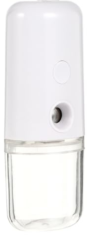 Mini Dispositivo de Pulverización Facial USB 20ml Portátil Blanco | Atomización Nanoscale, Carga Usb, Limpieza Profunda, para Mujeres y Niñas, Formato Compacto y Práctico
