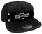 Buckle-Down Herren Snapback Hat – 1965 Chevrolet Bowtie schwarz/weiß Hut, Mehrfarbig, Einheitsgröße