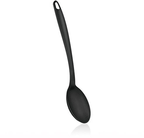 Metaltex Basic Cuillère de Service, Nylon, Noir, 25 x 15 x 5 cm