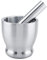 Acero inoxidable mano Masher Bowl Mortero y Maja Set Frijoles Ajo Especias Alimentos Herramienta de Cocina con Tapa
