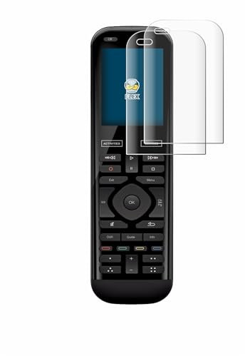 BROTECT 2 Stück Full-Cover Schutzfolie für Logitech Harmony 950 Full-Screen Displayschutz-Folie [3D Curved, Anti-Fingerprint, Kristall-Klar]
