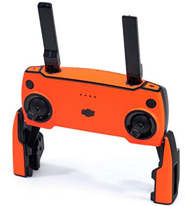 WRAPGRADE Skin kompatibel mit DJI Mavic Mini | Fernbedienung (NEON ORANGE)