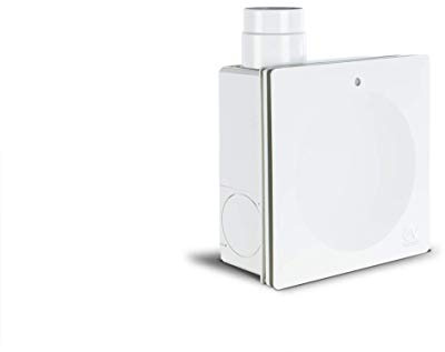 Vortice BRA.VO Qi - Aspiratore Bagno e Cucina Centrifugo 3 Velocità, Estrattore Aria Silenzioso da Incasso, Ventola Aspirazione Bagno e Cucina a Basso Consumo Energetico Compatibile con HomeKit Apple