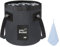 12L 20L Premium Folding Water Bucket, Outdoor Sports Lightweight Portable Collapsible Bucket for Camping Traveling Picnic Hiking Fishing Boating Gardening Car Washing (20L, Black)