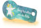 Einkaufswagenlöser ® Code24 Tanzendes Einhorn/Schlüsselanhänger Einkaufschip mit Schlüsselfundservice/Abziehbarer Einkaufswagenchip Metall, Chip Einkaufswagen, Key Finder / 3 Jahre Fundservice
