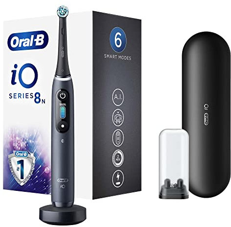 Oral-B iO Series 8 Juodas Onyx Black Dantų šepetÄ—lis