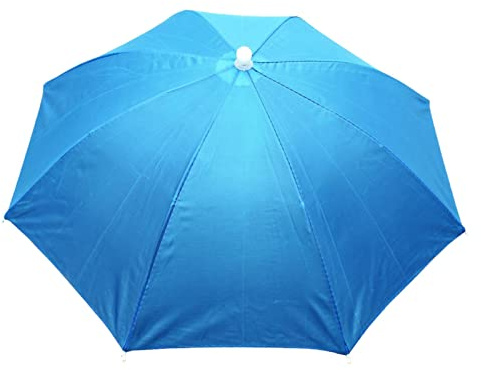 Bavokon Schirmmütze - Angelschirm-Mütze mit Gummiband | UV-Scz-Sonnenregen-Regenschirm-Elastische Outdoor-Kopfbedeckung zum, Golf, Wandern
