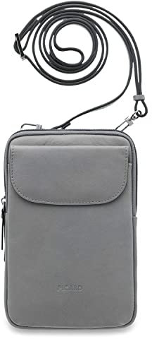 Picard Damen Handytasche NOEL aus Echtleder Mittel | mit Reißverschluss | Handytasche | Alltag, Ausgehen, Reise
