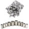 Agriculture Spray Pipe Crimp Connector Hose Crimp Tools, Stainless Steel Sleeve Pipe Exhaust Connector 11.5MM -18MM Pipe Joiner (Color : 20mm 20pcs)