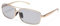 AOURBENE Herren Vintage Sechseckige Polarisierte Sonnenbrille mit UV400 Schutz für Erwachsene und Outdoor-Enthusiasten