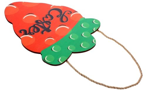 -Türschild zum Aufhängen Festivalschmuck -Türanhänger Embleme Ornament Türschild-Plakette Festival-Wohndekoration Haustür Dekorationen Kleiderbügel Holzschild Hausnummer