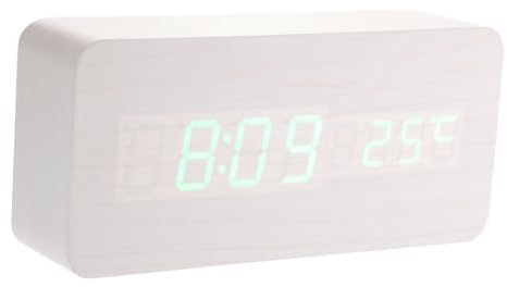Alipis Digitaler LED Tischwecker 013-12 aus Kunstholz Kunststoff