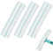 Juego de 3 Fundas de Repuesto para Limpiador de Baño, Recambio Limpiacristales para Window Washer, Aspiradora de Ventanas Funda de Microfibra de Repuesto Accesorios, Paños de Limpieza de Microfibra