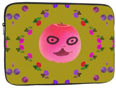 ATTBBH Funny Face Housse de protection pour ordinateur portable 17 Motif pêche