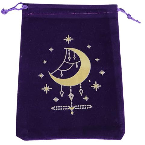 HNsdsvcd Velvets Tarot Runes Bag Dices Drawschnell Bag Schmuckbeutel Organisatoren Handgeschenktasche Zum Speichern Von Brettspielkarten Velvets Schmuckbeutel Spielkarten Aufbewahrungsbeutel