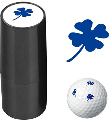 Genérico Tragbarer Golfball-Drucker: Universal-Tintenstempel, schnell trocknend, wiederverwendbare Ballmarker-Vorlage, flexibles Design-Abdichtungsset | Werkzeug