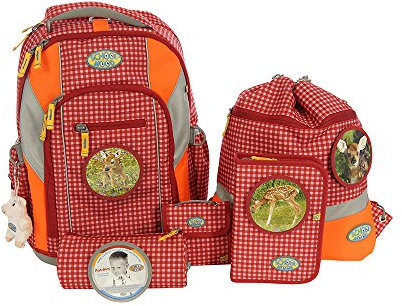School-Mood 7-teiliges Schulranzenset Loop in verschiedenen Designs (Lissy)