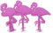 Flamingo Selbstklebend, Glitter Papier Sticker Etiketten 12, zum Ihrer Küche-Flaschen und Aufkleber