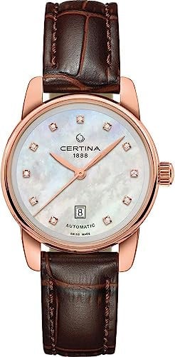 Certina DS Podium Lady C001.007.36.116.00 Automatikuhr für Damen, Riemen